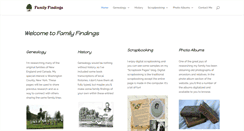 Desktop Screenshot of familyfindings.com